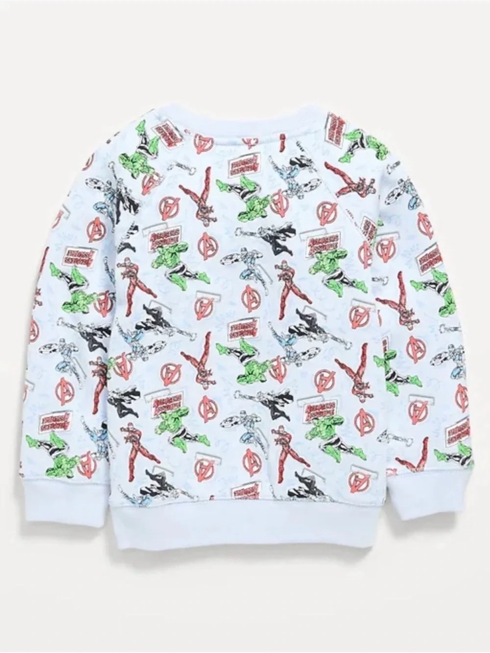 Marvel Avengers Superhero Sweatshirt Toddler Boy 3T